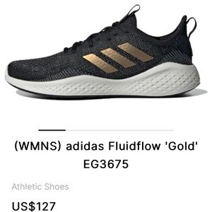 (WMNS) adidas Fluidflow 'Gold' EG3675 size 6-6.5